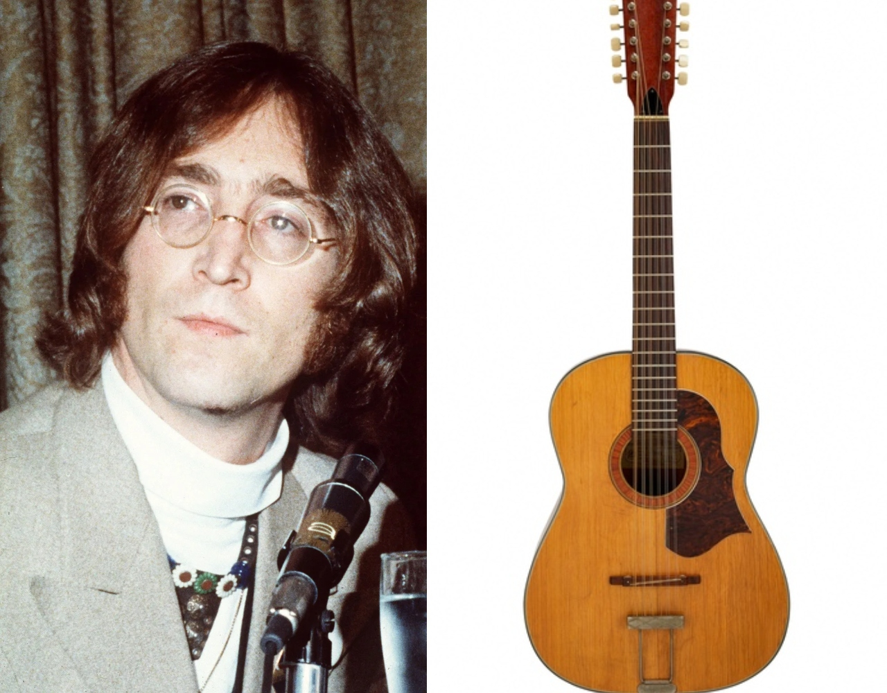 Con Lenonun 50 ildir itən gitarası 800 000 dollara satılacaq - FOTO