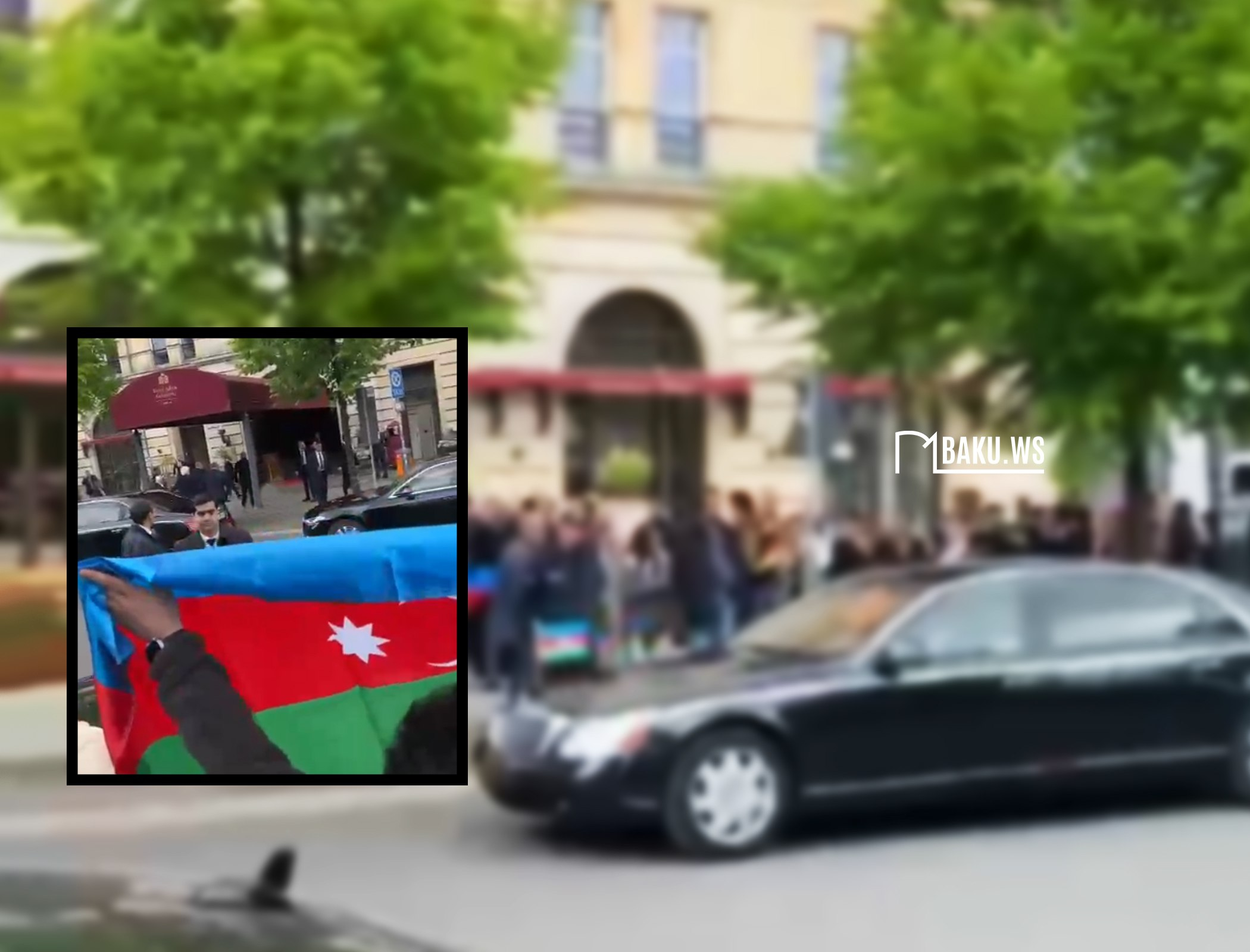 Prezident İlham Əliyev Almaniyadakı soydaşlarımız tərəfindən coşqu ilə qarşılandı - VİDEO