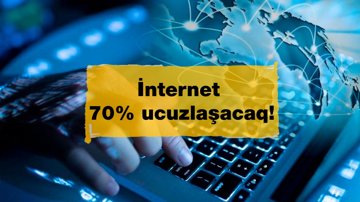 Azərbaycanda İnternet ucuzlaşır