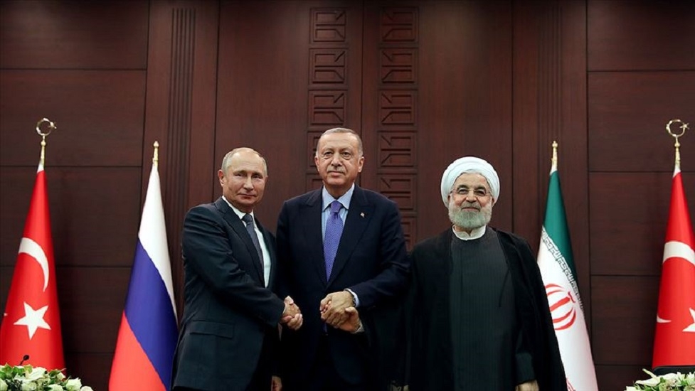 Ərdoğan, Putin və Ruhaninin Ankara görüşündə razılıq əldə olundu - FOTOLAR