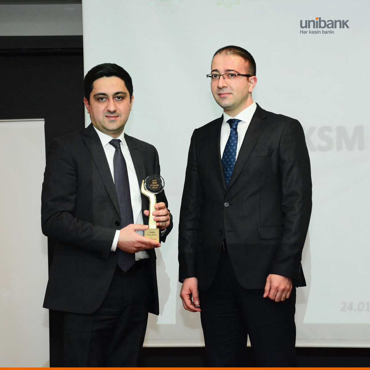 Unibank daha bir KSM mükafatı aldı