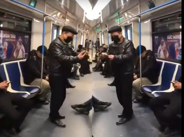 Bakı metrosunda maska satan şəxs saxlanıldı