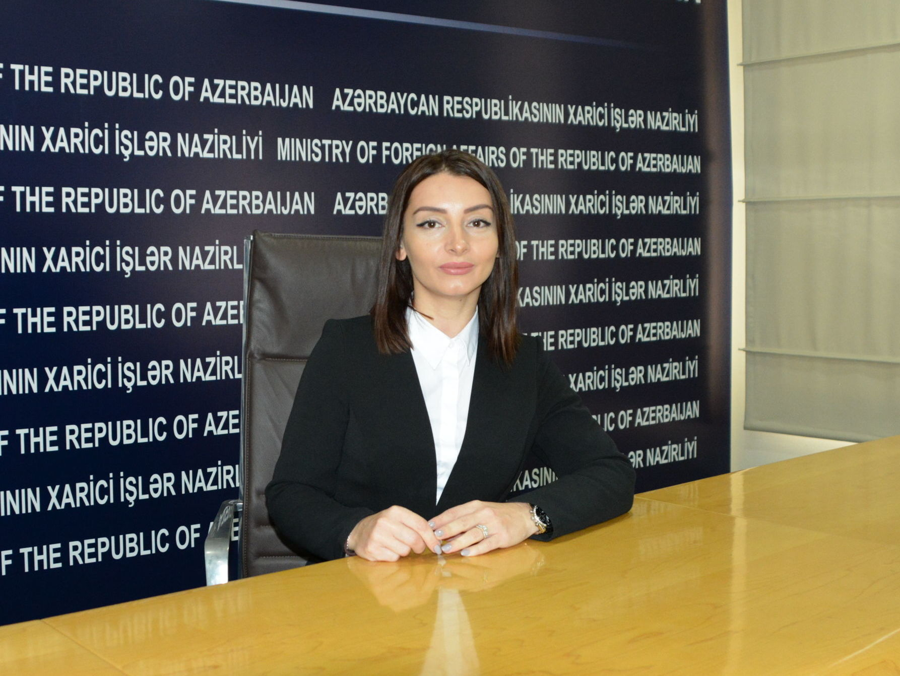Leyla Abdullayeva: “Ermənilərin qəsdən mülki insanları hədəfə aldığına hələ də şübhə varmı?” - FOTO