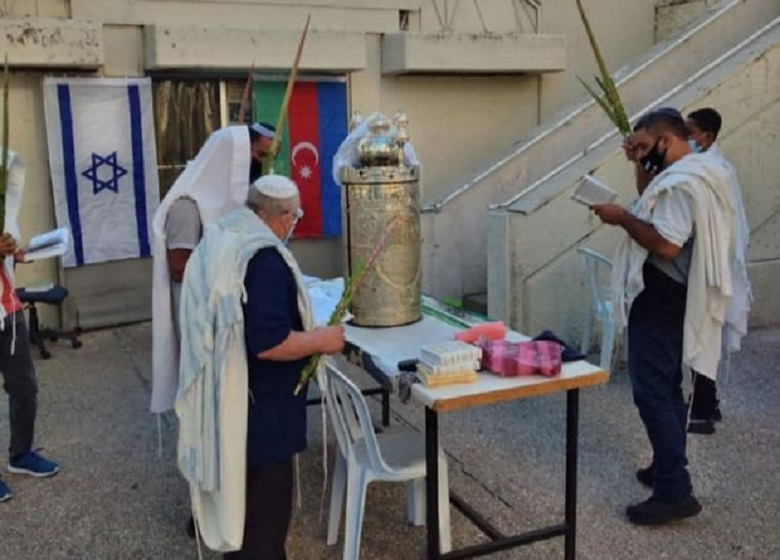 İsraildə Azərbaycanın qələbəsi üçün dualar edildi - FOTO