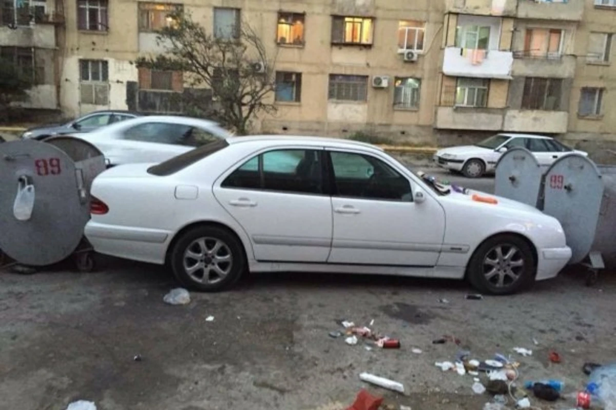 Bakıda intizamsız sürücüyə unudulmaz dərs (FOTO)