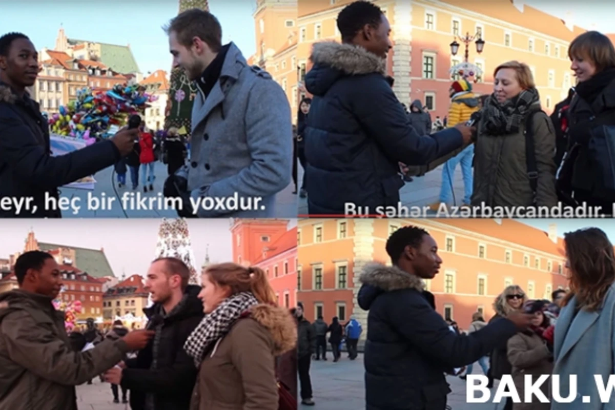 Avropalılar arasında sorğu: Bakını Banqkokla səhv saldılar (VİDEO)