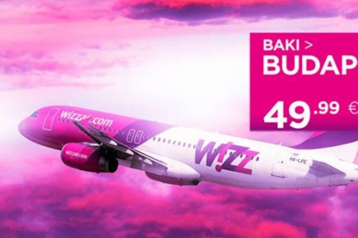 WizzAir Budapeştə 49 avrodan uçuşları bərpa edir