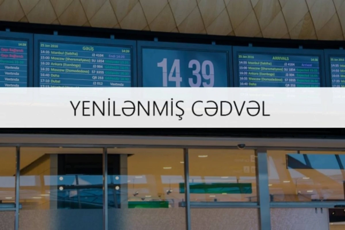 AZAL yay vaxtına keçidin ləğvi ilə bağlı yeni uçuş cədvəlini açıqladı (CƏDVƏL)