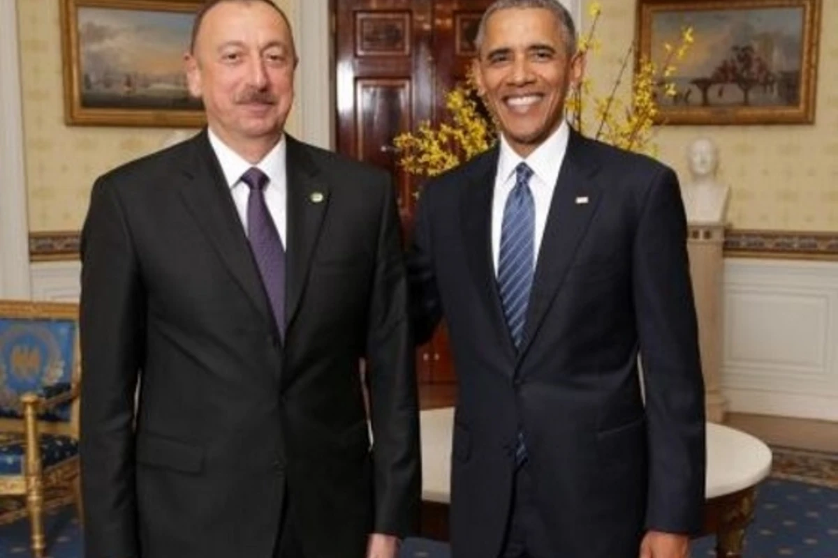 İlham Əliyev Ağ Evdə Obama ilə görüşdü (FOTO)