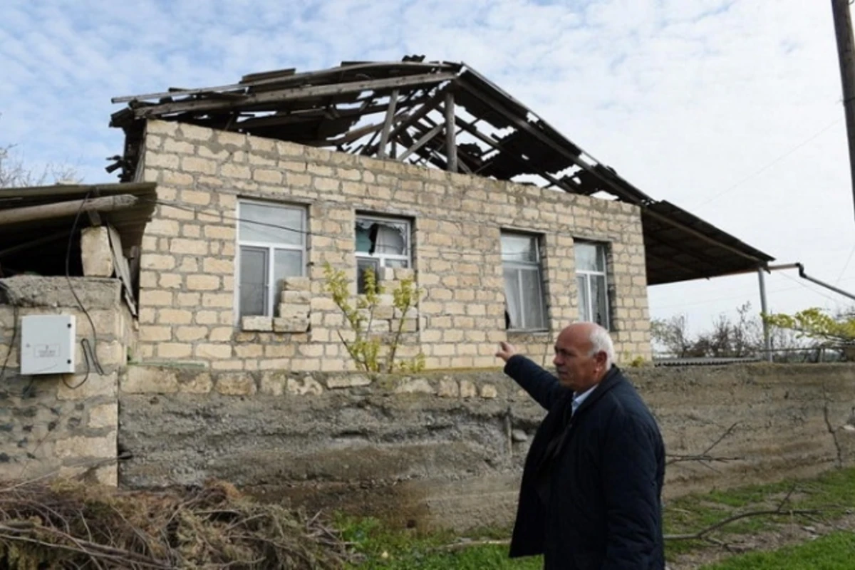 Ermənilər kəndləri vurmağa başladı: 56 evə ziyan dəydi