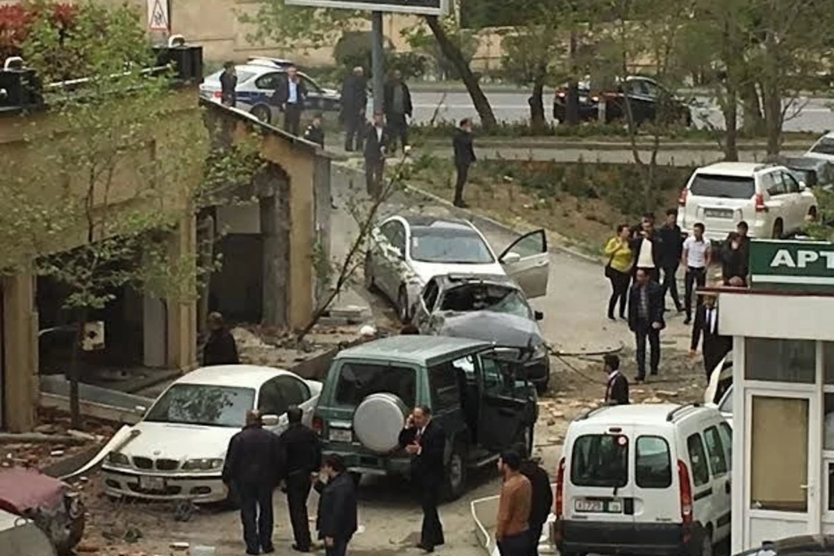 Bakıda baş verən güclü partlayışla bağlı açıqlama