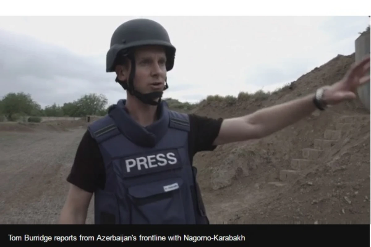 BBC Qarabağdan reportaj hazırladı (VİDEO)