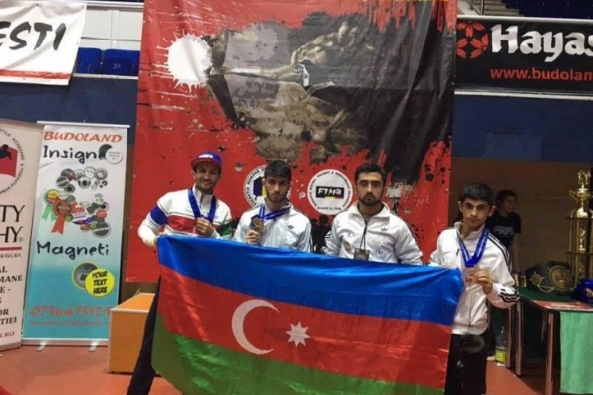 İdmançılarımız Rumıniyada 3 qızıl medal qazandı (FOTO)