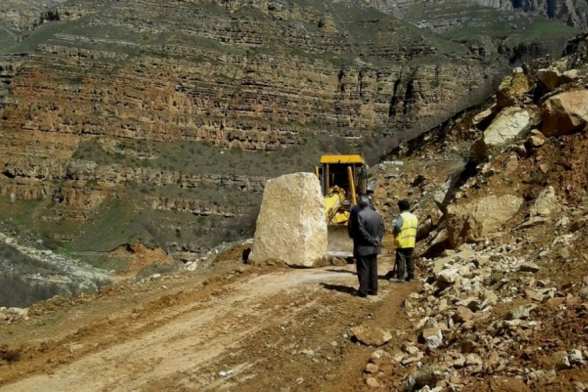 Quba - Xınalıq yolu bağlandı