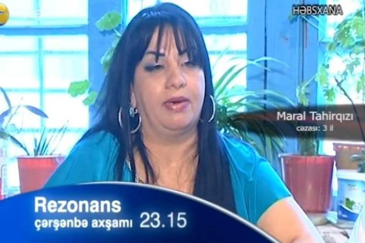 Maral Tahirqızının həbsxana görüntüləri (FOTO, VİDEO)