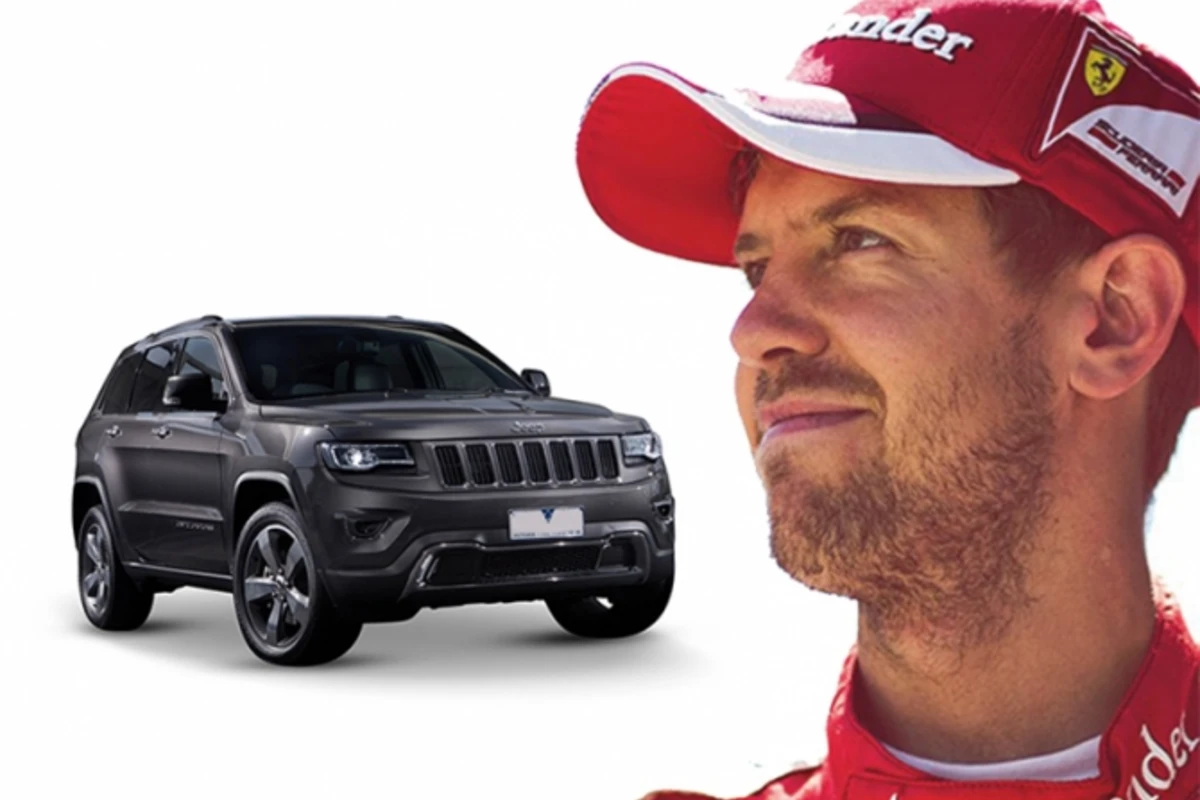 Vettel Ferrarini yox Grand Cherokee-ni seçdi!