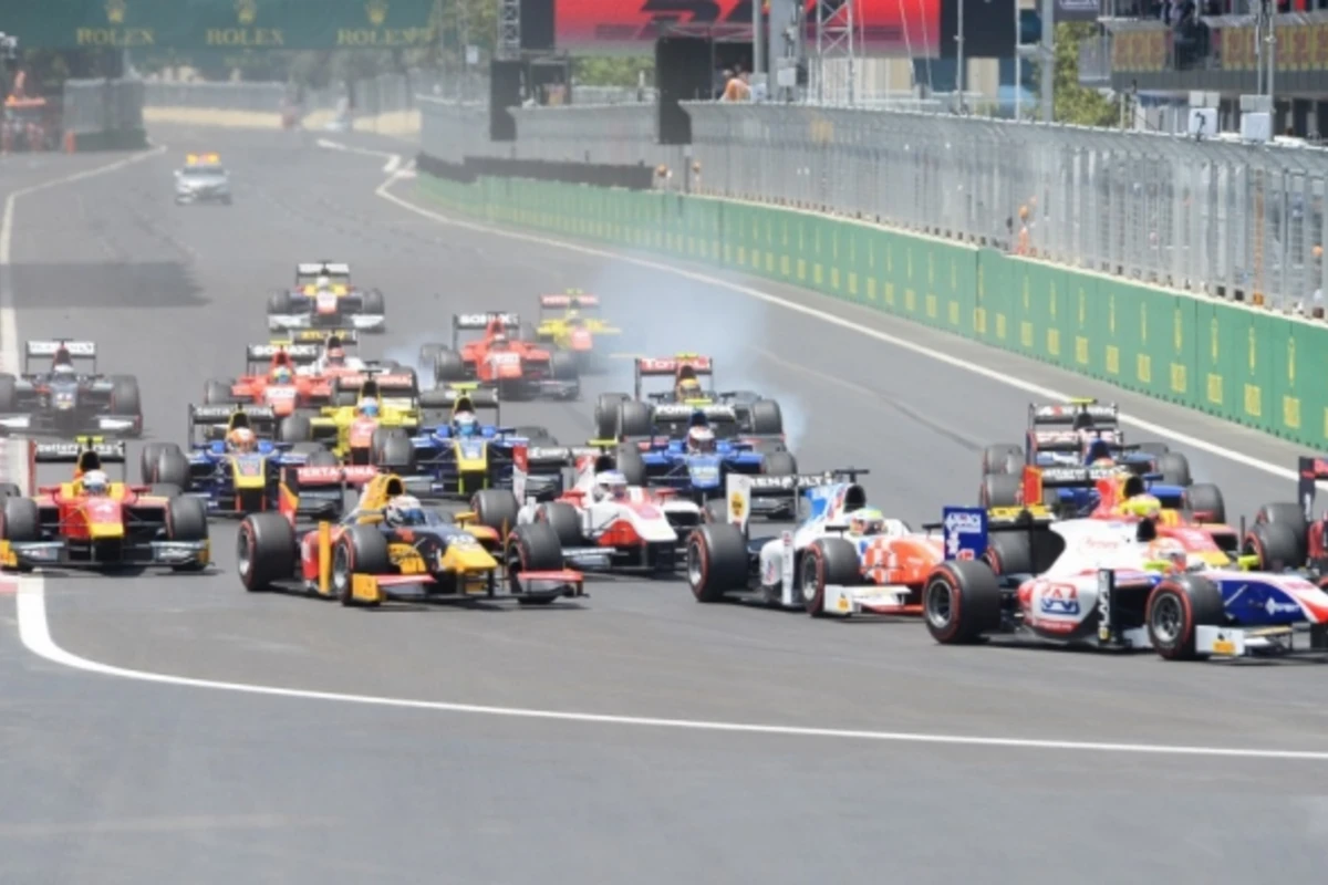 Formula-1 Avropa Qran-prisinin GP2 yarışı başlayıb