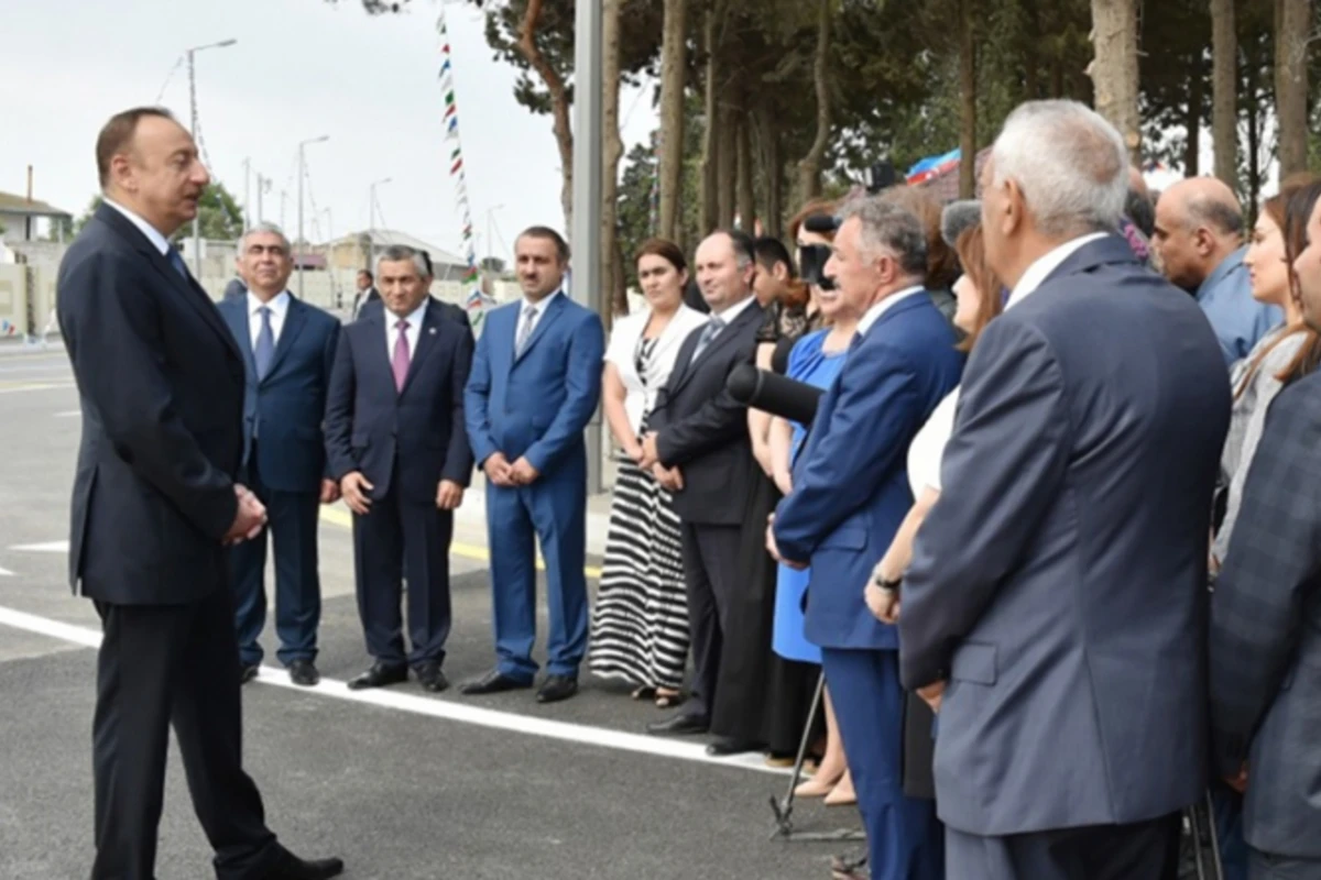 Nardaranlıların 42 milyon manatlıq işıq pulu borcu silindi - VİDEO