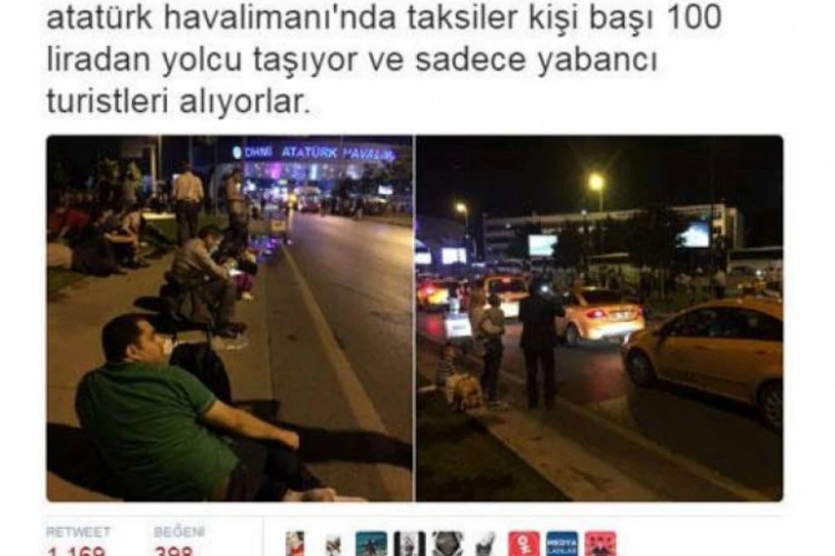 Terror vaxtı taksi sürücüləri elə şey etdilər ki... - FOTO