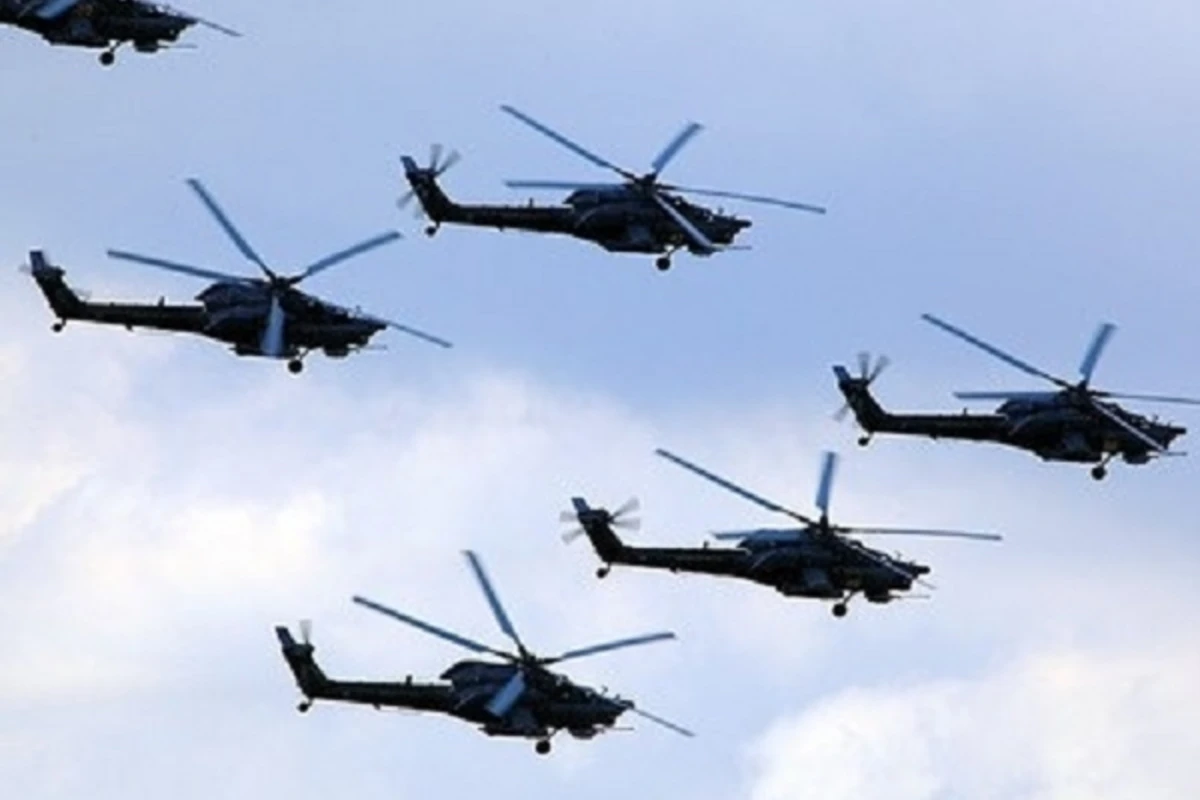 Azərbaycan qırıcıları Qarabağ səmasında: 12 təyyarə, 41 helikopter havaya qalxdı