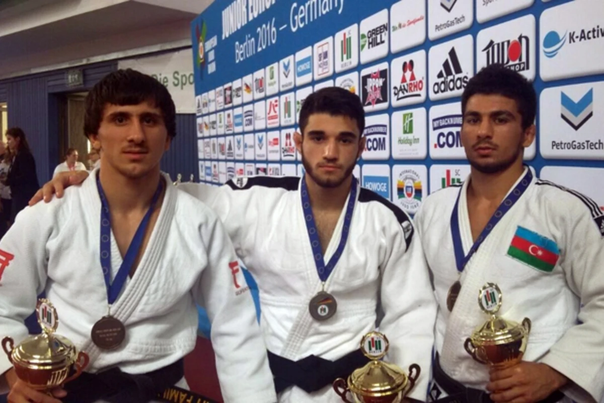 Cüdoçularımız Avropa kubokunda 4 medal qazanıb (FOTO)