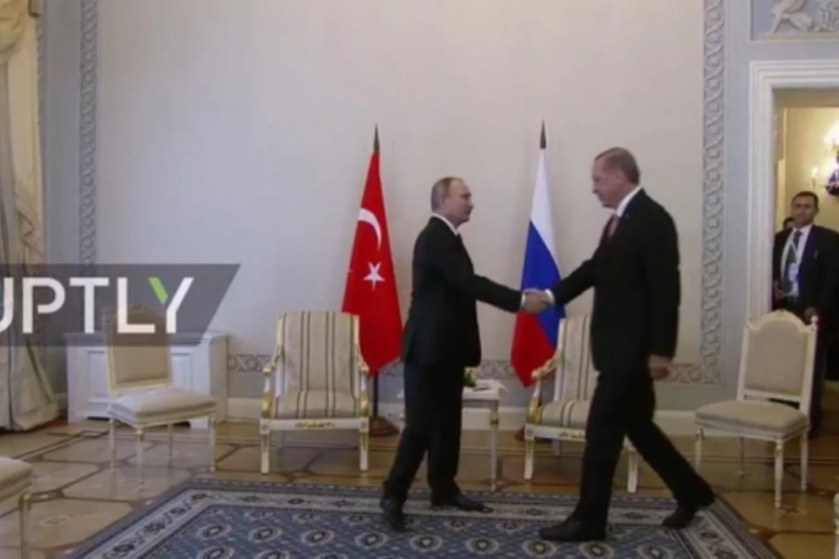 Putinlə Ərdoğan arasında kritik görüş (VİDEO)