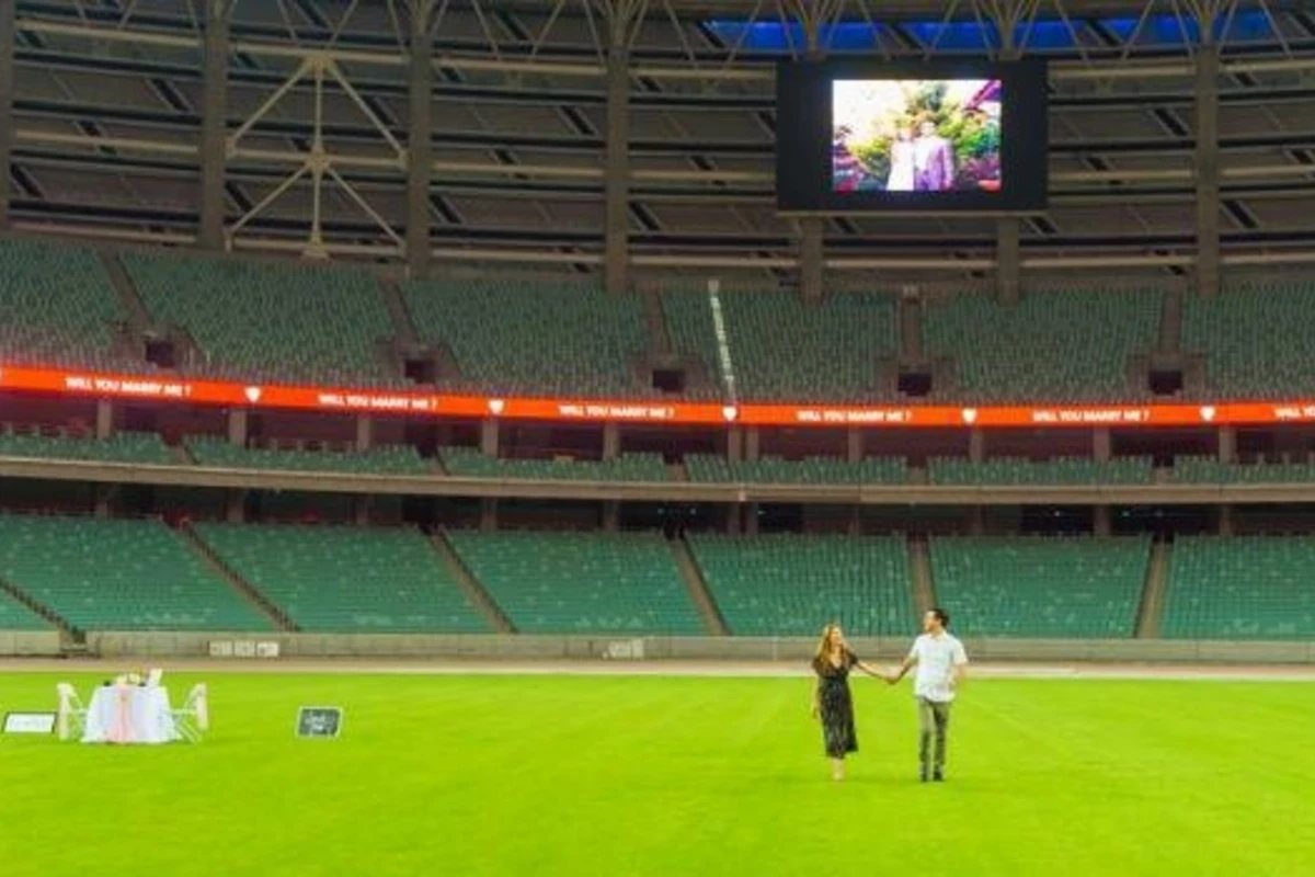 Bakı Olimpiya Stadionunda toy olacaq - FOTO