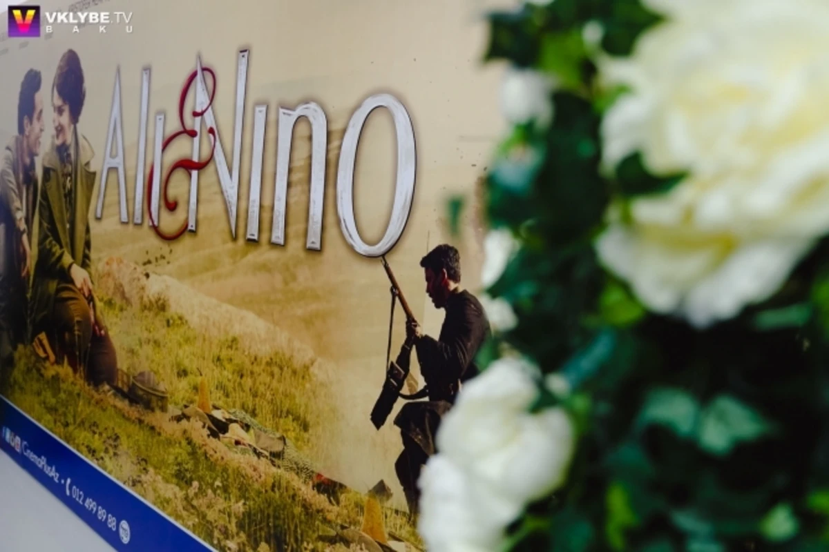 CinemaPlus” kinoteatrında Əli və Nino” filminin qəhrəmanları ilə görüş keçirilib