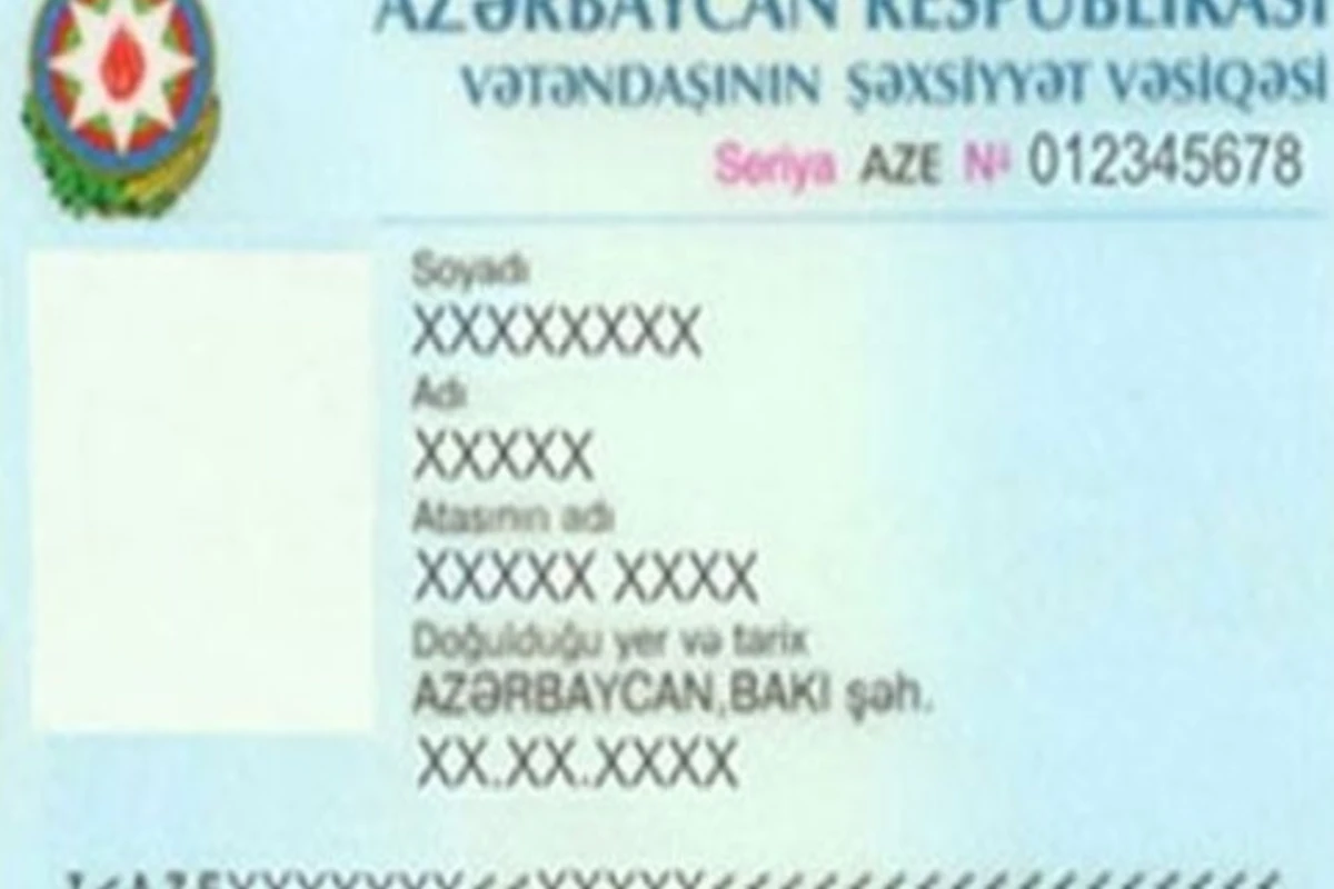 Azərbaycanda şəxsiyyət vəsiqələrində YENİLİK