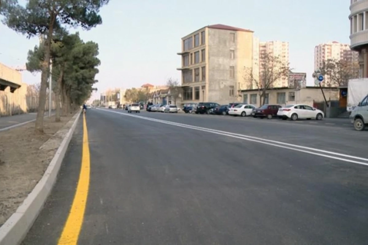 Bakının məşhur başıbəlalı küçəsi təmir olunub - FOTO