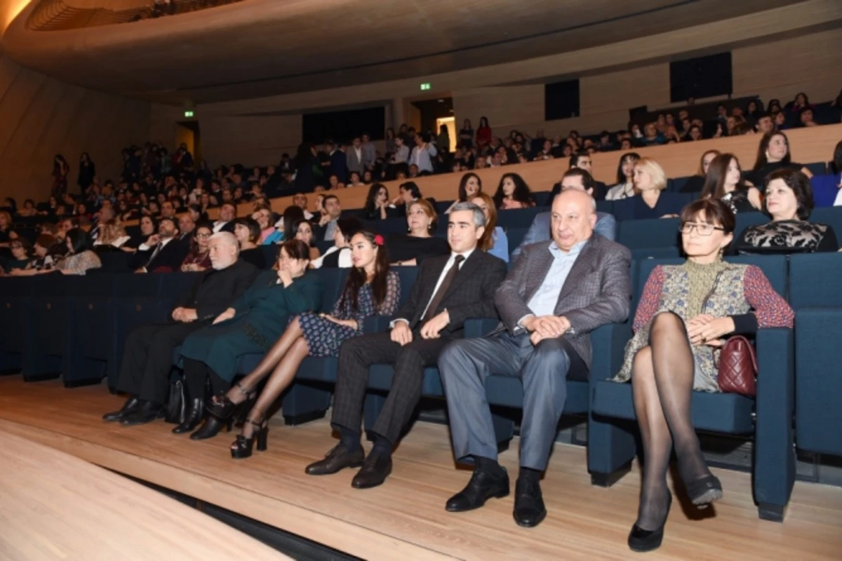 Leyla Əliyeva konsertdə (FOTO)