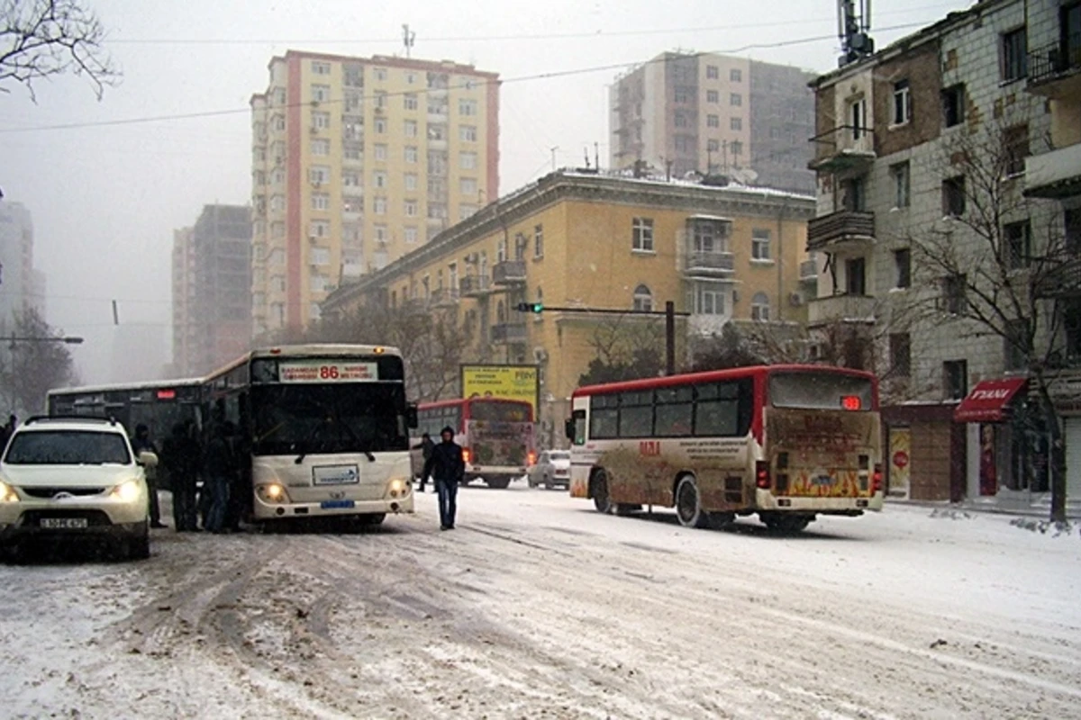 Hava xəbərdarlığı: qar yağacaq, yollar buz bağlayacaq