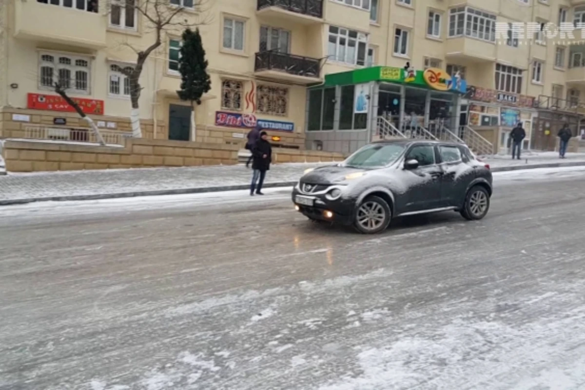 Yollardakı vəziyyətlə bağlı rəsmi açıqlama