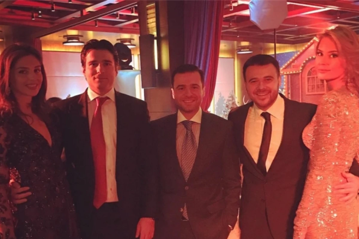 Emin Ağalarov sevgilisi ilə bir arada (FOTO)