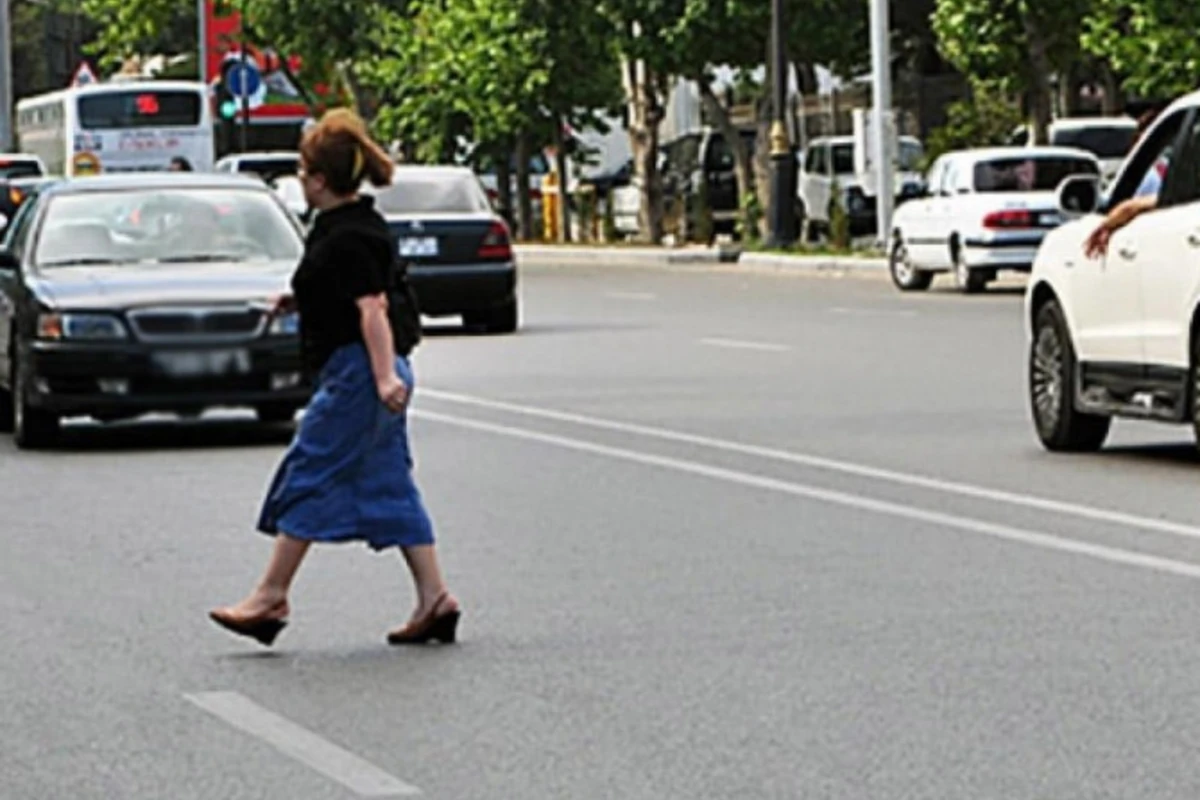 Yol polisindən piyadalara qarşı sərt addım - Əmlaka həbs qoyulacaq