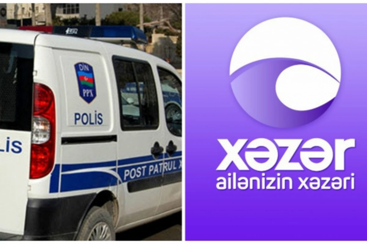 Xəzər tv-də həyəcanlı anlar: Polis əməkdaşları binada (VİDEO)