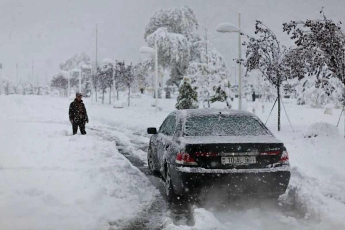 Sabah Azərbaycana qar yağacaq, 6° şaxta olacaq