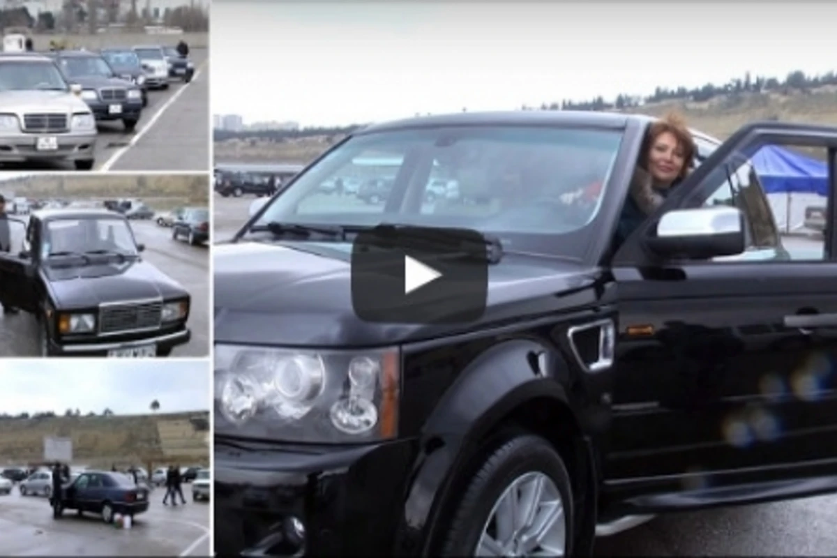 Range Rover 16, Prado 22, Mercedes 7 minə  (VİDEO)