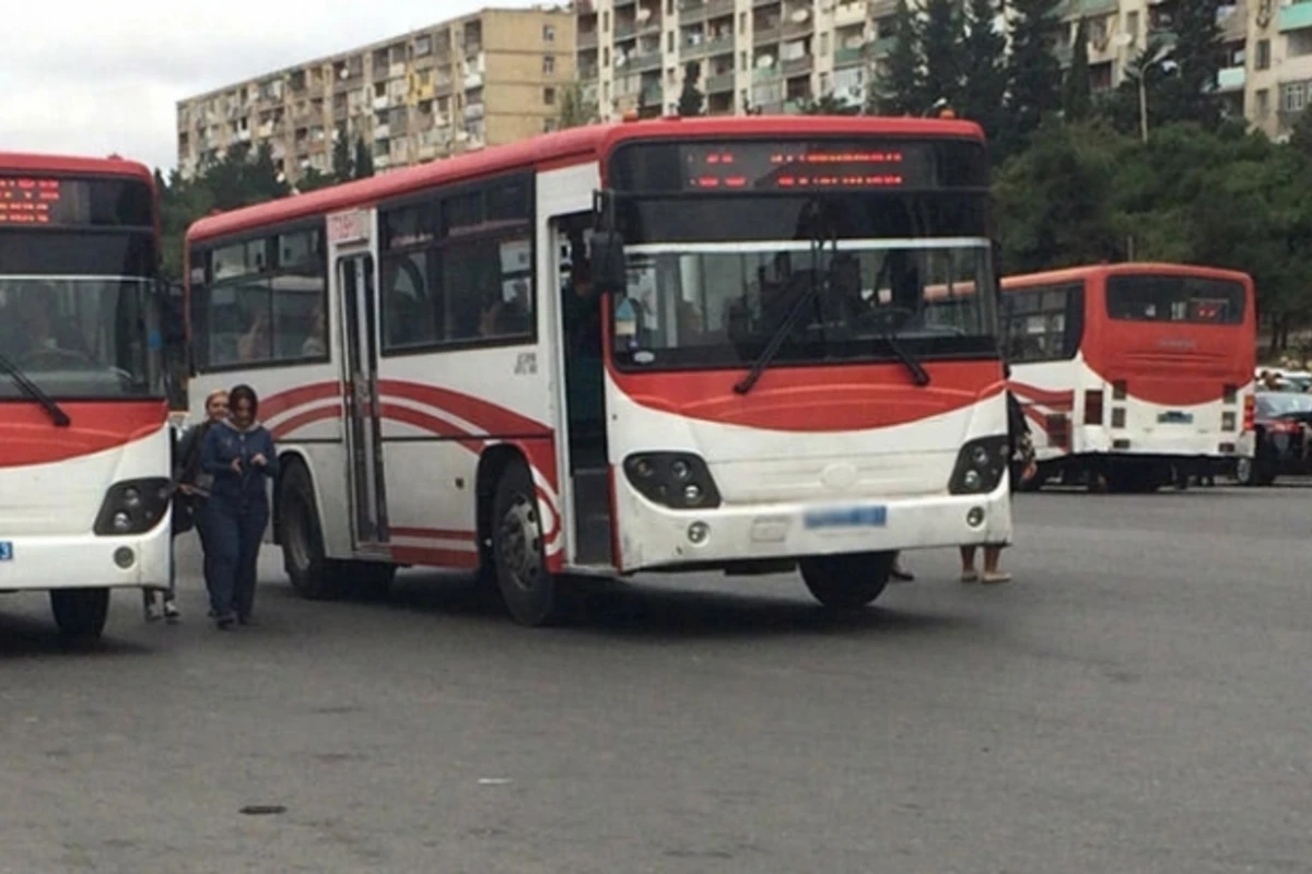 Bakıda sərnişin avtobusu qaçırıldı