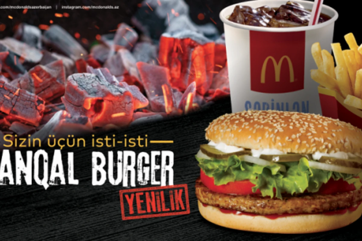 Mangal Burger. Sizin üçün isti-isti!