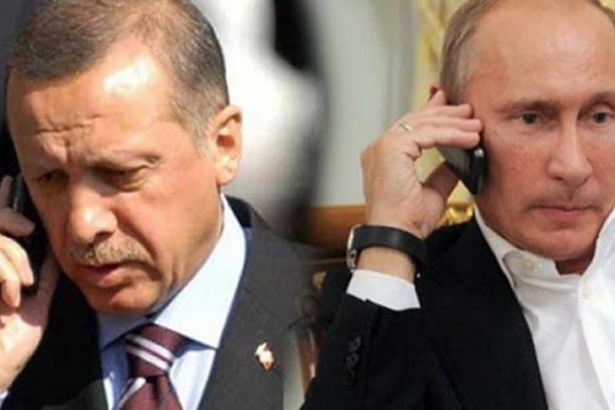 Putin və Ərdoğan arasında telefon danışığı olub