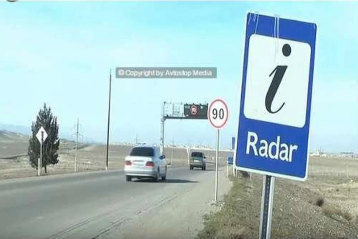 Bakı-Qazax yolunda 30 km-ə 10 radar (VİDEO)