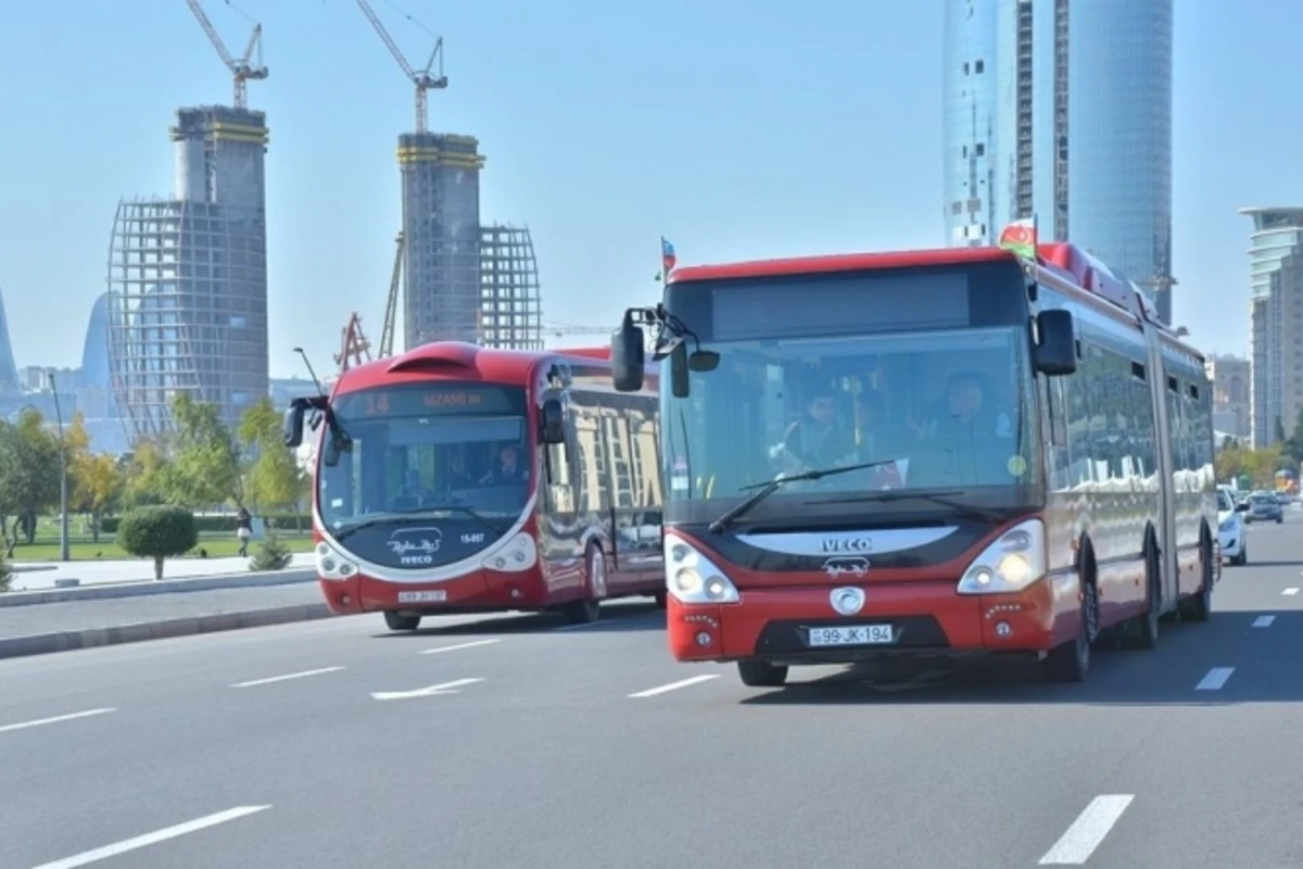 Sərnişinlərin nəzərinə: Sabah bu avtobusların marşrutu dəyişir