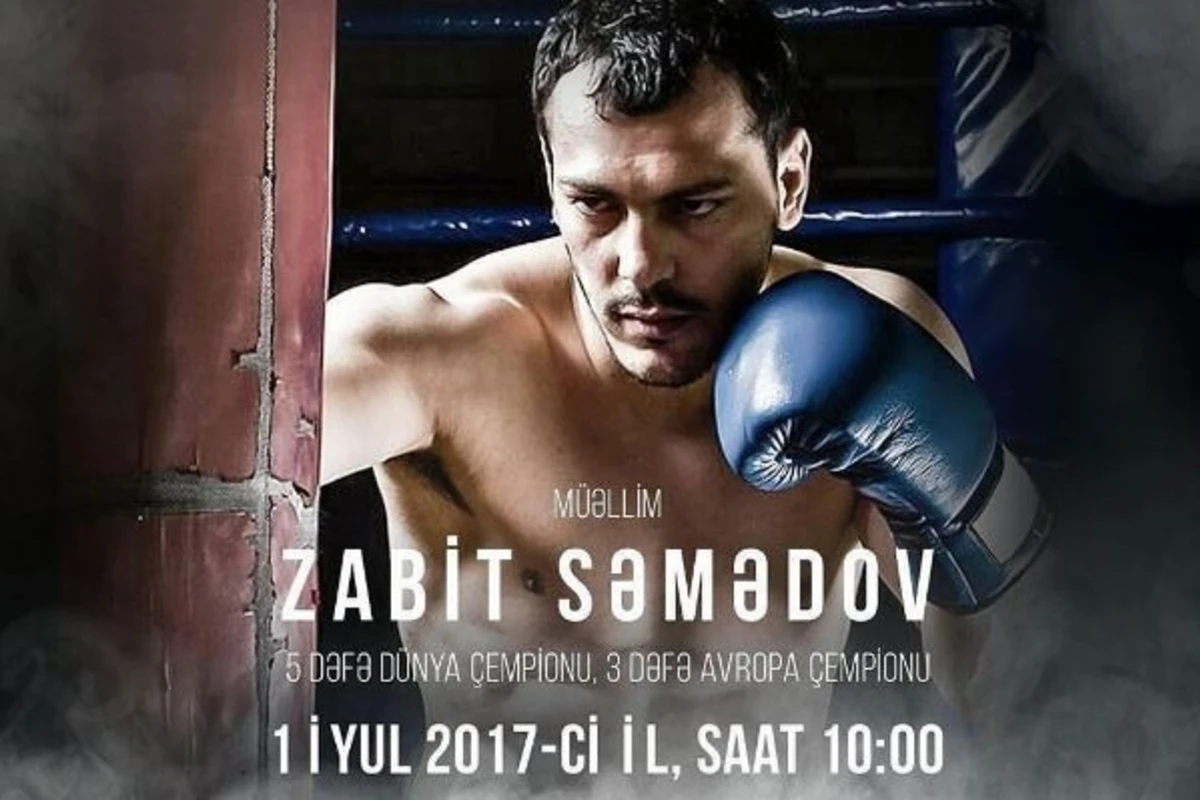 Zabit Səmədov kikboksinq üzrə açıq dərs keçəcək