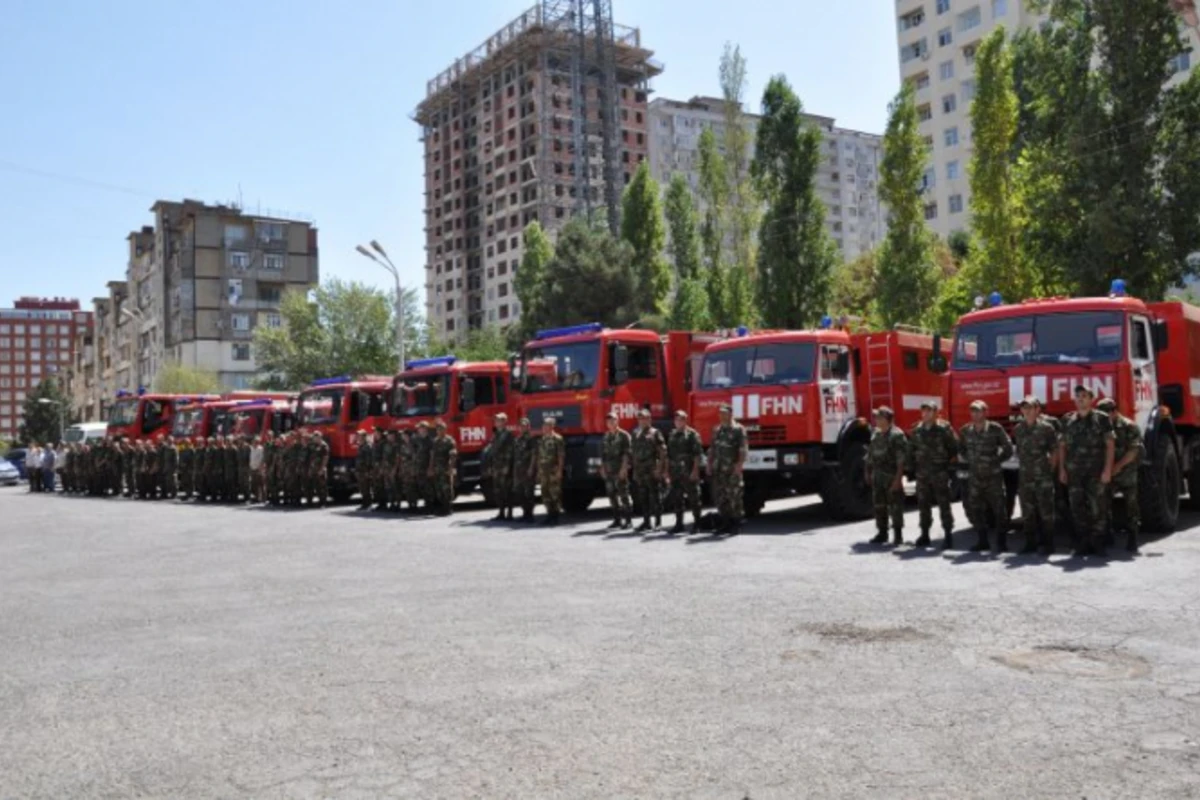 FHN-in xilasetmə dəstəsi Gürcüstanda meşə yanğınlarının söndürülməsinə cəlb olunub - FOTO