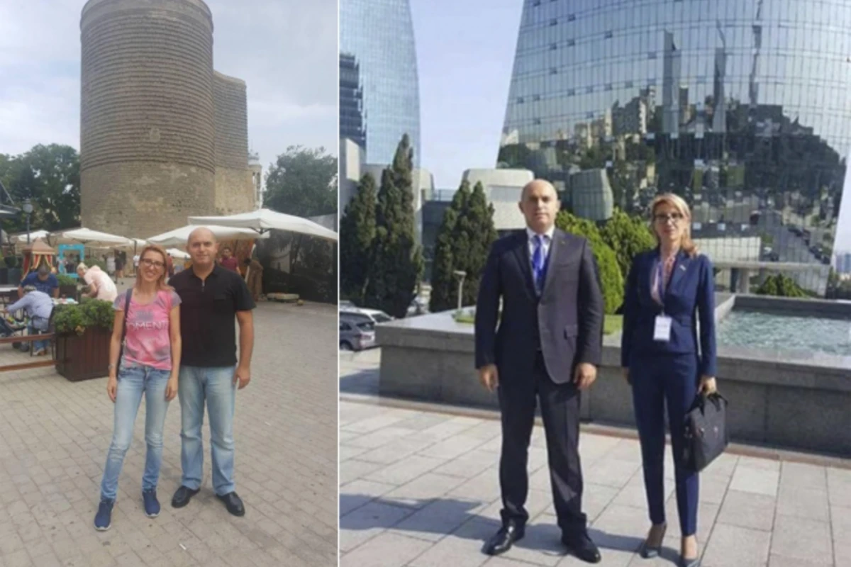 Bakıda restoranda yeyib-içən, şəkil çəkdirən ermənilər (FOTO)