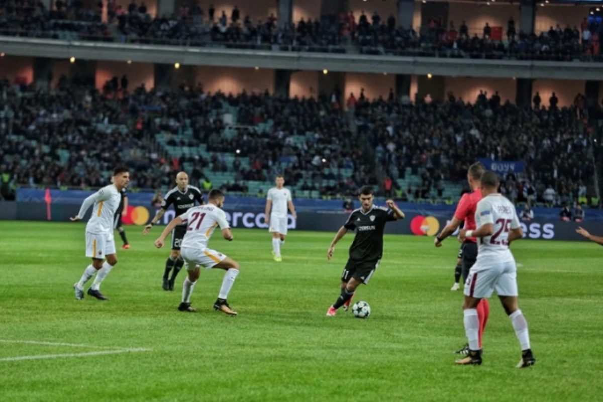 “Qarabağ” “Roma”ya minimal hesabla uduzdu - FOTO