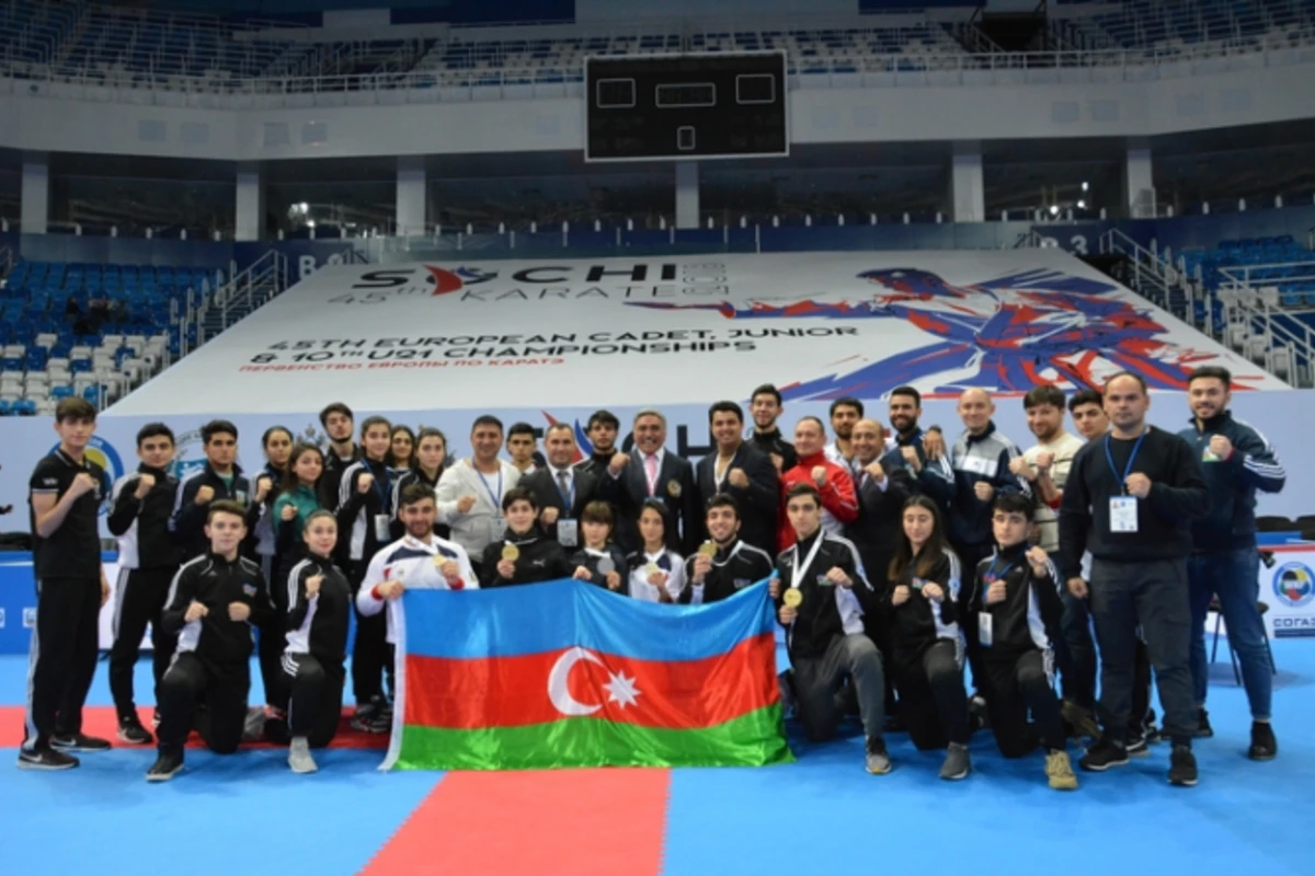 Karateçilərimiz Avropa çempionatında tarixi nəticə göstərdi (FOTO)