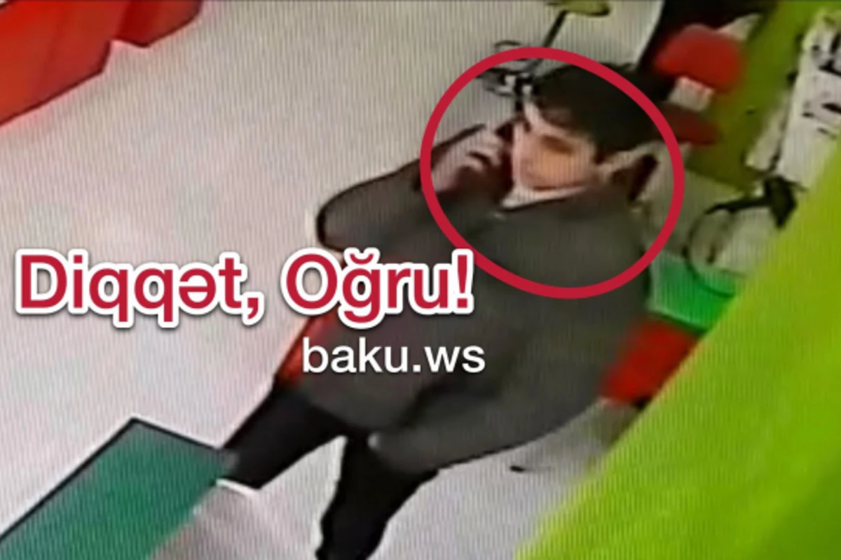 Bakıda telefon oğrusu axtarılır - VİDEO