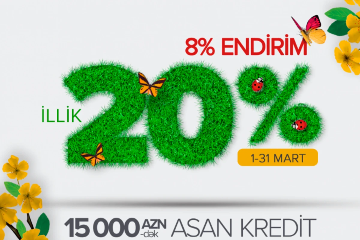 Expressbank-dan nağd pul kreditlərinə 8% endirim!